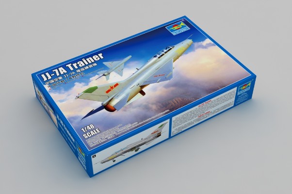 编号：02825 1/48 军用飞机系列 中国歼教-7A教练机
