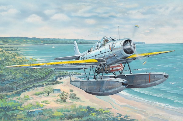 编号：03233 1/32 军用飞机系列 美国TBD-1A“蹂躏者”水上鱼雷攻击机