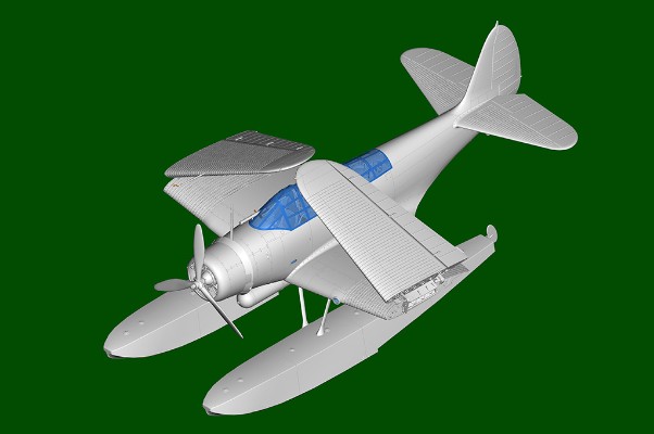 编号：03233 1/32 军用飞机系列 美国TBD-1A“蹂躏者”水上鱼雷攻击机