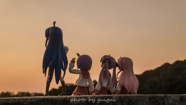 figma#013 幸运星 动画版 柊镜 冬季校服