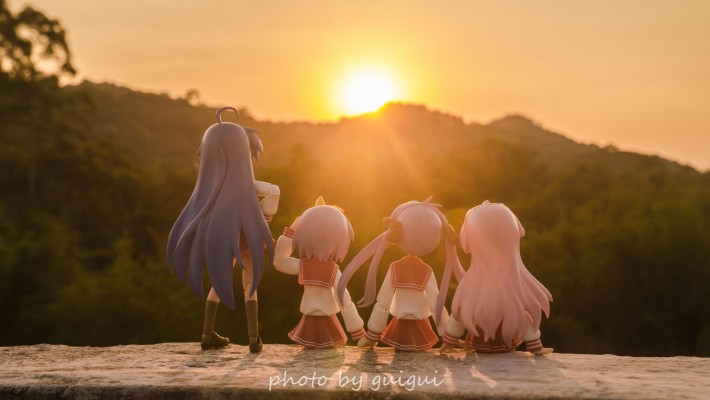 figma#013 幸运星 动画版 柊镜 冬季校服