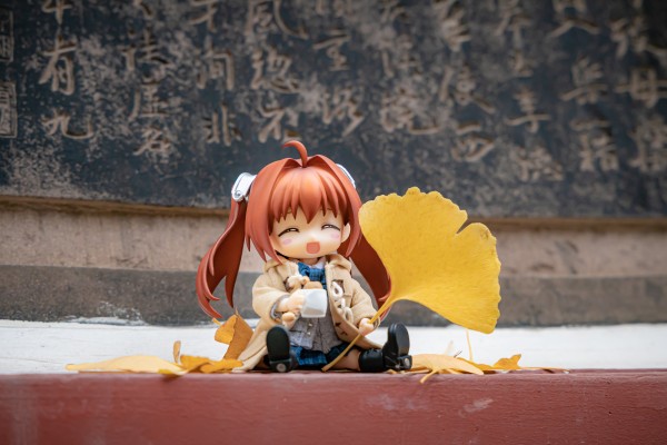 粘土娃 服装套组 制服外套:女孩（藏青色/粉红色）