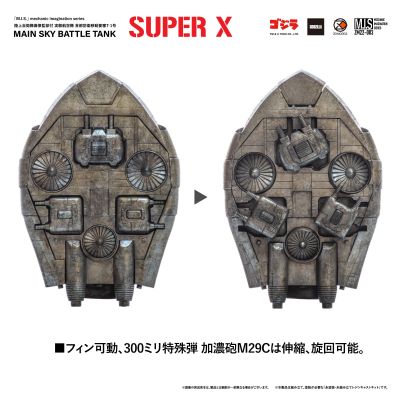机械幻想系列 陆上自卫队幕僚监部所属 实验航空队 首都防卫移动要塞T-1号 天空主战坦克 超级X