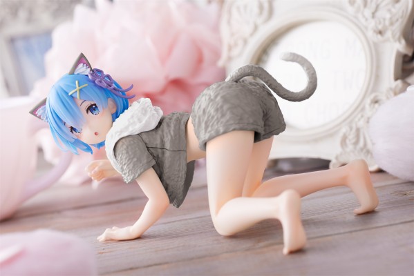 Desktop Cute Re:从零开始的异世界生活 雷姆~猫咪居家服~新装版