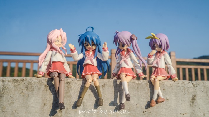 figma#013 幸运星 动画版 柊镜 冬季校服