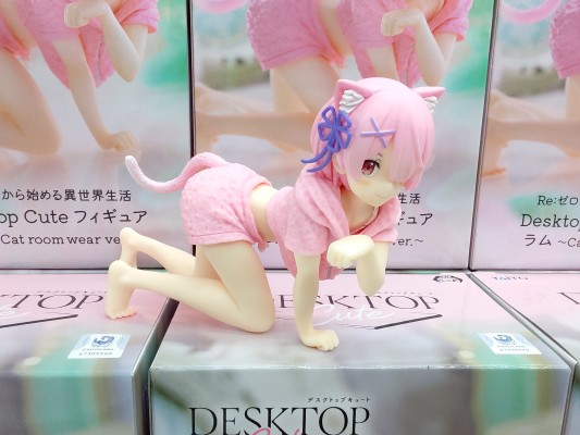 Desktop Cute Re:从零开始的异世界生活 拉姆 ~猫咪居家服~