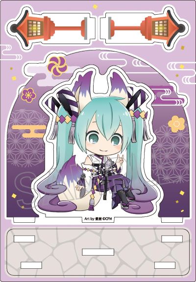 初音未来系列 百鬼夜行 场景亚克力立牌