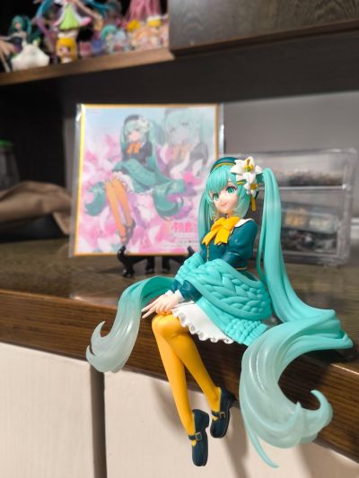 压泡面 初音未来 百合花仙子