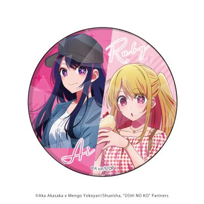 我推的孩子 亮闪闪锡徽章 原创插画 出行 盲盒