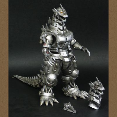 东宝30厘米系列 3式机龙 改 战损版