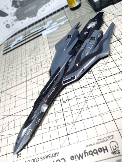 超时空要塞 VF-19A“SVF-440 Dullahans”附带高速装备 + 高机动导弹