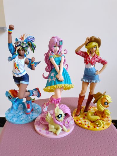 美少女雕像 彩虹小马美少女 柔柔