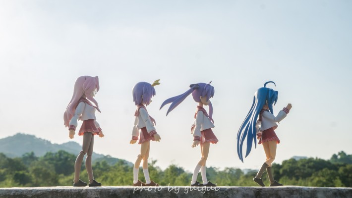 figma#013 幸运星 动画版 柊镜 冬季校服