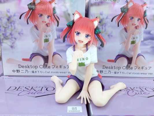 Desktop Cute 五等分的新娘∬ 中野二乃 ~猫咪居家服~