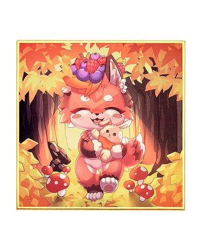 毛绒大陆 色纸