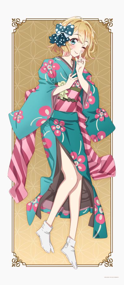 租借女友 第三季 原创插画 大号挂画 和服