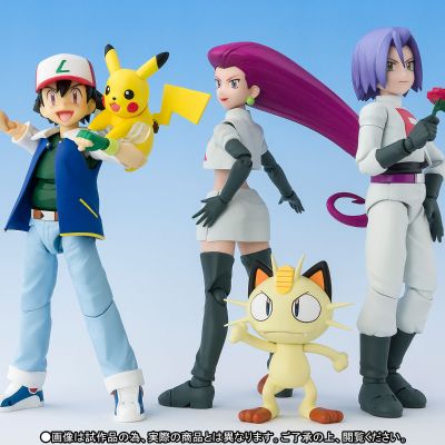 S.H.Figuarts 精灵宝可梦 小智与火箭队 （限定版）