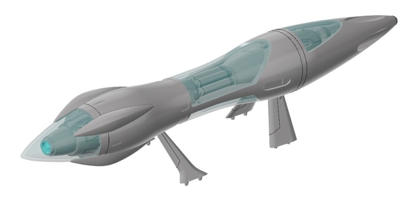 65885 超时空要塞 YF-19 附带高速装备+折跃推进器