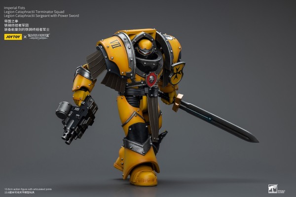 战锤:荷鲁斯之乱 帝国之拳 装备能量剑的铁骑终结者军士