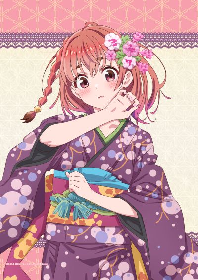 租借女友 第三季 原创插画 B2挂画 和服