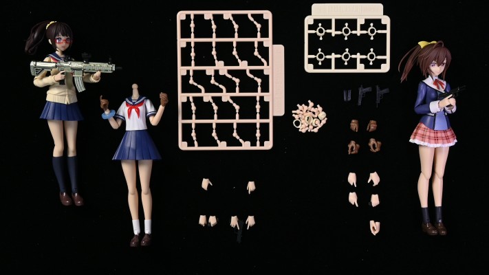 小军械库 LAOP14 创彩少女庭园用 战术手套2 手枪套装（沙色）