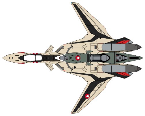 65885 超时空要塞 YF-19 附带高速装备+折跃推进器