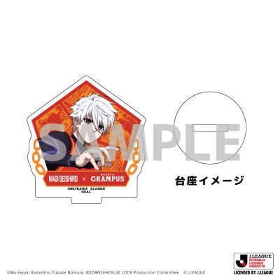 蓝色监狱 迷你亚克力立牌02 球衣 套装