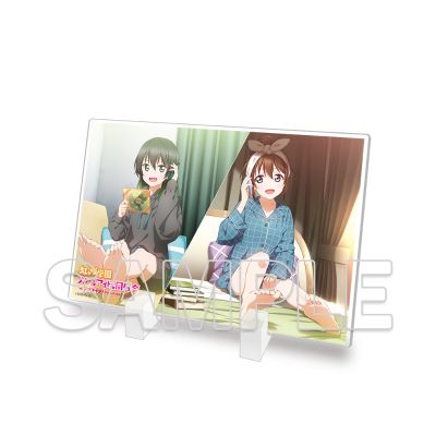 爱与演唱会! 虹咲学园学园偶像同好会 迷你亚克力板 高咲侑+雫