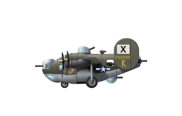 mPLANE-006 美国B-24重型轰炸机