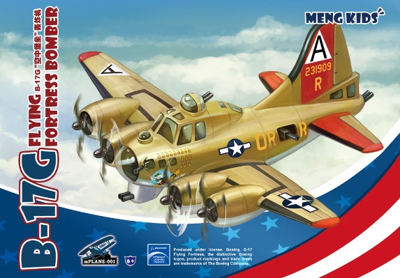 mPLANE-001 波音 B-17G“空中堡垒”轰炸机