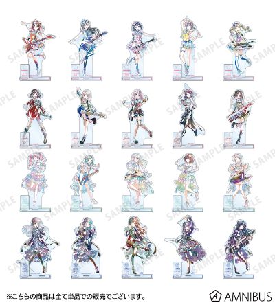少女乐团派对 Ani-Art 第五弹 附零件大号亚克力立牌