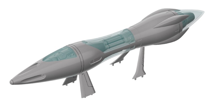 65885 超时空要塞 YF-19 附带高速装备+折跃推进器