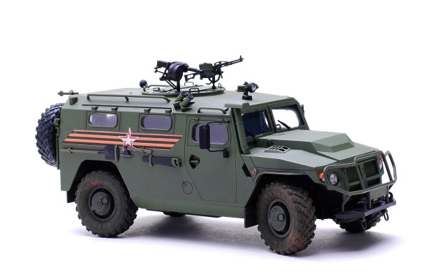VS-008 俄罗斯GAZ 233115 “虎-M” 高机动装甲车特种作战型