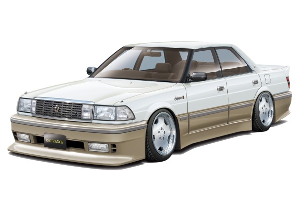 改装车系列 No.86 丰田 INSURANCE UZS131 皇冠 1989款
