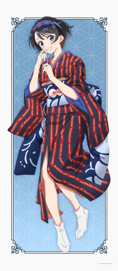 租借女友 第三季 原创插画 大号挂画 和服