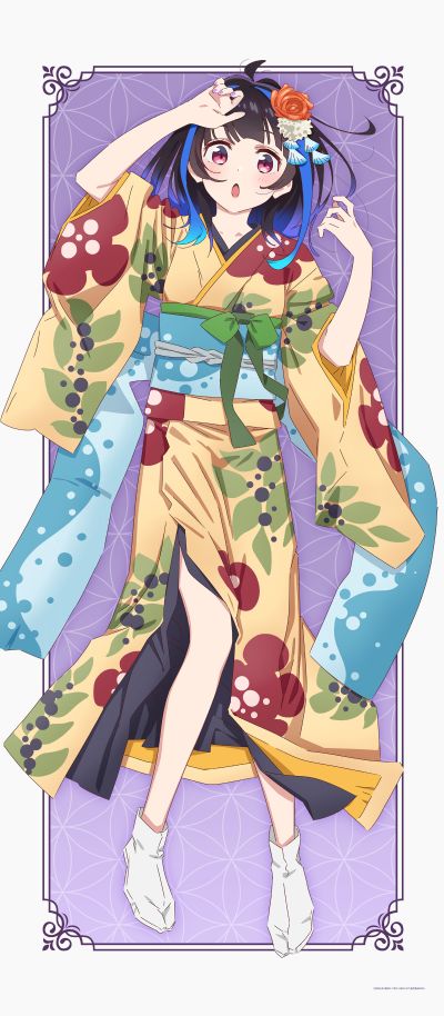 租借女友 第三季 原创插画 大号挂画 和服