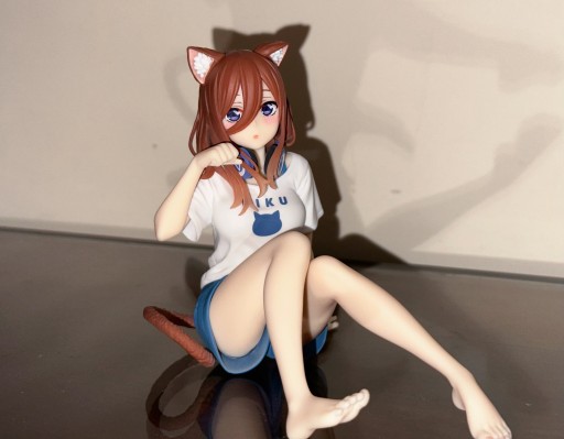 五等分的新娘∬ 可爱桌摆人偶  中野三玖~原创猫咪居家服~