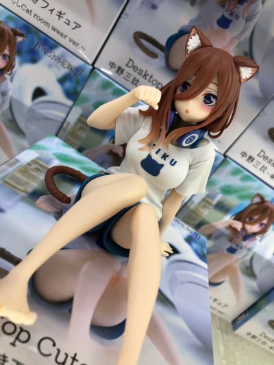 五等分的新娘∬ 可爱桌摆人偶  中野三玖~原创猫咪居家服~