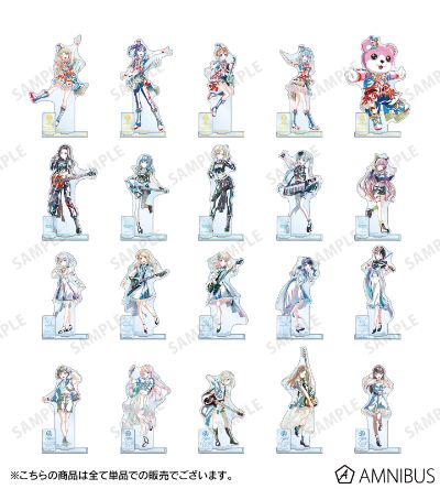 少女乐团派对 Ani-Art 第五弹 附零件大号亚克力立牌