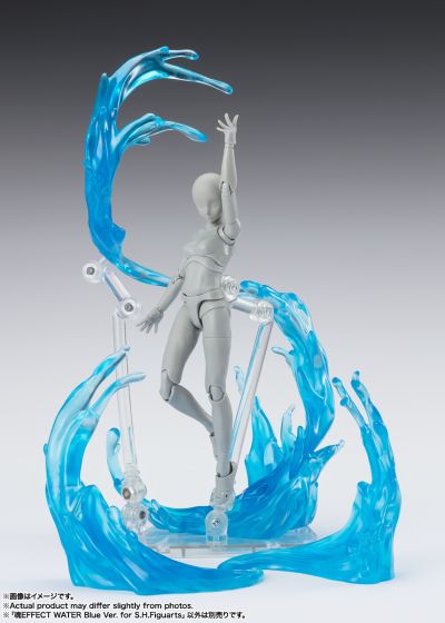魂EFFECT系列 蓝色水流特效件 S.H.Figuarts配件