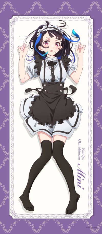 租借女友 第三季 原创插画 大号挂画 女仆装
