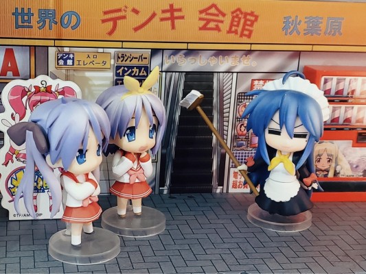 迷你黏土人 幸运星 柊司 School Uniform 