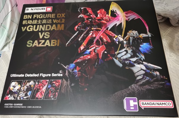 BNFIGURE DX 高达系列第二作 Nu高达大战沙扎比