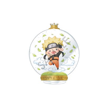 圆顶亚克力立牌 火影忍者疾风传 闪亮☆登场的说！
