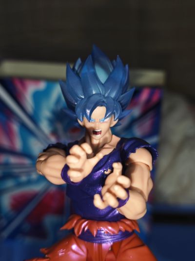 S.H.Figuarts 龙珠超 超级赛亚人之神超级赛亚人 孙悟空 界王拳