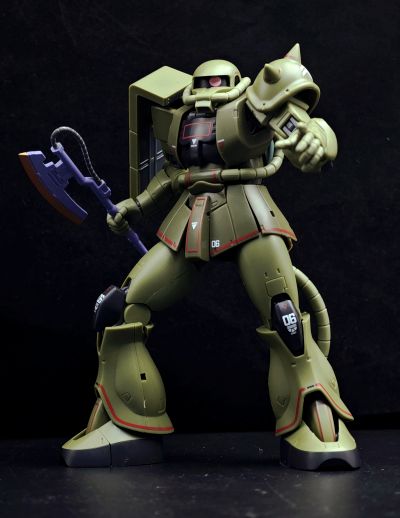 ROBOT魂 MS-06 量産型扎古 ver. A.N.I.M.E. 拟真标志