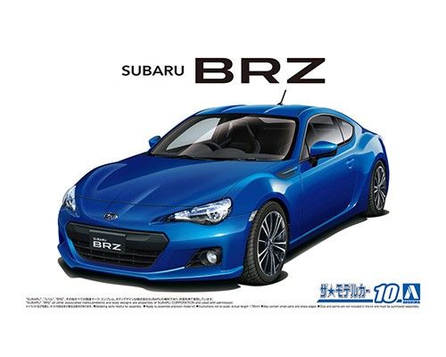 汽车模型系列 No.10 斯巴鲁 ZC6 BRZ  2012款