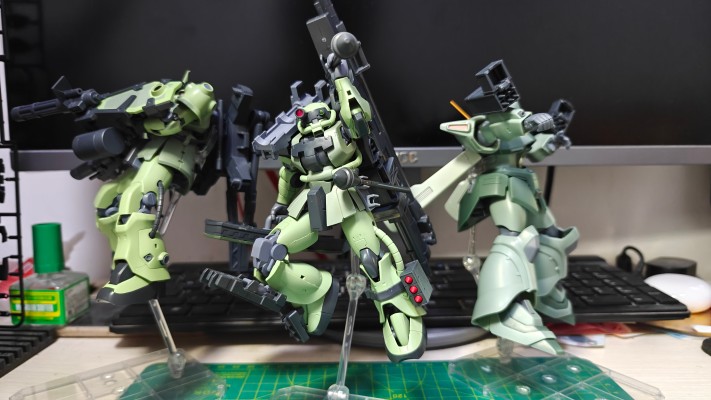 ROBOT魂 ＜机动战士系列＞ MS-06F-2 扎古Ⅱ F2型（测距手专用） 剧中版
