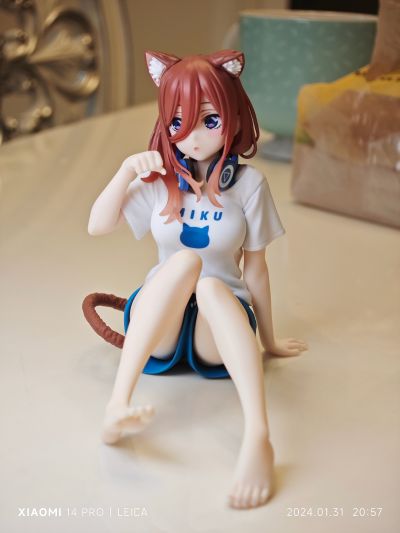 五等分的新娘∬ 可爱桌摆人偶  中野三玖~原创猫咪居家服~