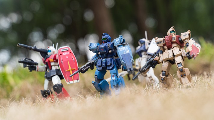 ROBOT魂＜机动战士系列＞  机动战士高达外传 苍蓝宿命 RX-79BD-1 苍蓝宿命1号机 剧中版